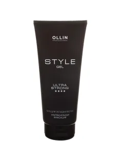 Гель для укладки волос OLLIN STYLE ультрасильной фиксации 200 мл