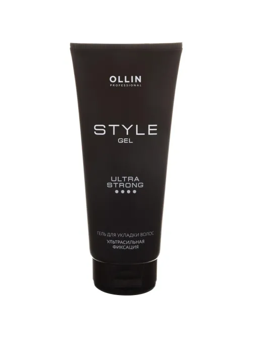 Гель для укладки волос OLLIN STYLE ультрасильной фиксации 200 мл