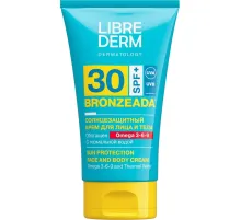 Крем LIBREDERM BRONZEADA солнцезащитный с Омега3-6-9 и терм вод SPF30 150мл