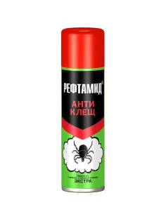 Средство от насекомых РЕФТАМИД Экстра АНТИКЛЕЩ (Усиленный) 145мл