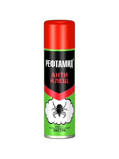 Средство от насекомых РЕФТАМИД Экстра АНТИКЛЕЩ (Усиленный) 145мл