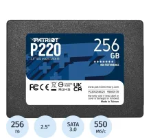 SSD накопитель PATRIOT P220 256Gb 2.5, SATA(P220S256G25)