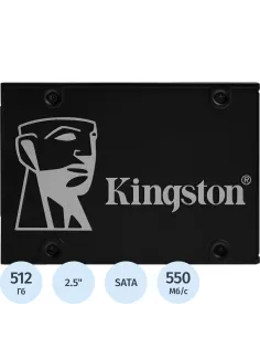 SSD накопитель Kingston 512Gb KC600 SKC600/512G 2.5SATA3
