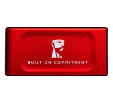 Портативный SSD Kingston External SSD XS1000R,1000GB,Type-C/A,USB 3.2,Red