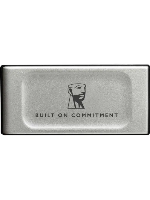 Портативный SSD Kingston External SSD XS2000,2000GB,Type-C,USB 3.2,Silver
