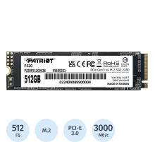 SSD накопитель Patriot P320 512GB M.2 2280 PCIe 3.0 x4(P320P512GM28)