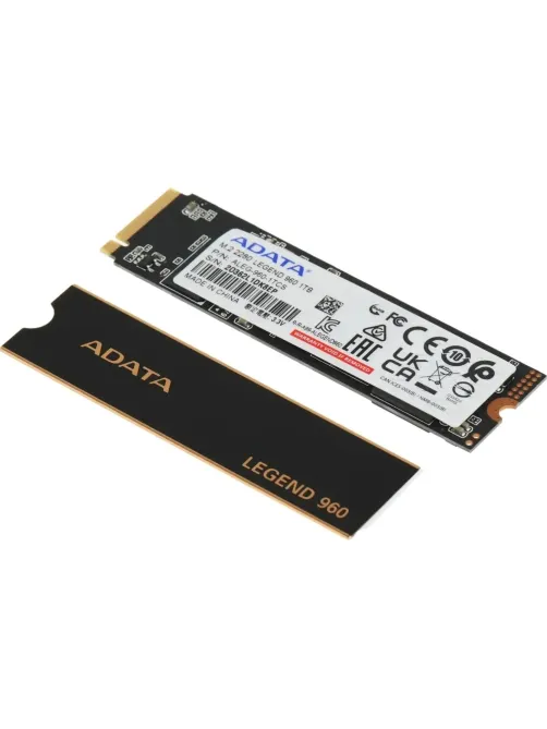SSD накопитель A-DATA Legend 960 M.2 1Tb, PCI-E 4.0 x4 2280(ALEG-960-1TCS)