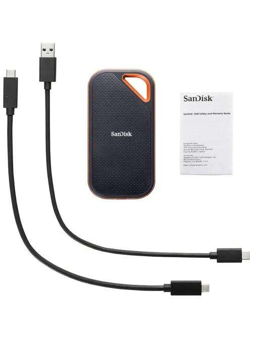 Портативный SSD SanDisk Extreme PRO 1Tb 2.5, USB 3.2 G2х2,SDSSDE81-1T00-G25