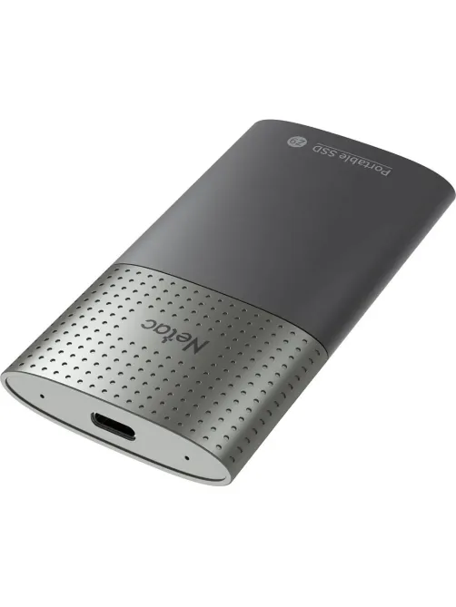 Портативный SSD Netac 500Gb/USB-C/EXT/Black (NT01Z9-500G-32BK)