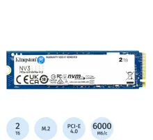 SSD накопитель Kingston NV3 2TB M.2 Pci-E4x4(SNV3S/2000G)