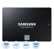 SSD накопитель Samsung  870 EVO 2.5 250 Gb  SATA III (MZ-77E250BW)