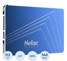 SSD накопитель Netac N600S 2.5 SATA 512GB (NT01N600S-512G-S3X)