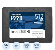 SSD накопитель Patriot P220 512GB 2.5 SATA(P220S512G25)