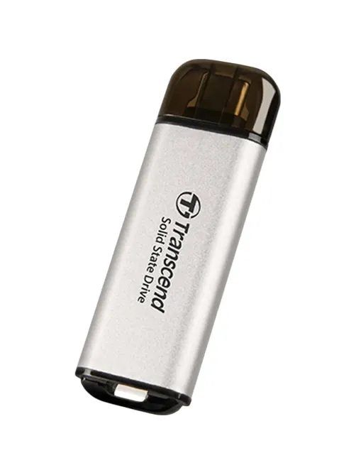 Портативный SSD Transcend ESD300 (TS512GESD300S) 512GB/USB 3.2/серебр