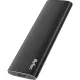 Портативный SSD Netac 250Gb/USB-C/EXT/Black (NT01ZSLIM-250G-32BK)