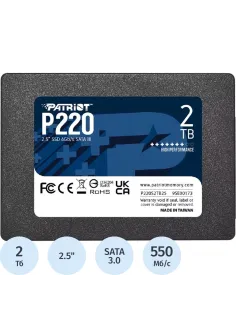 SSD накопитель Patriot SATA-III 2TB P220S2TB25 P220 2.5