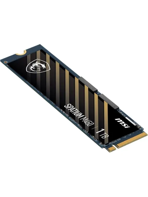SSD накопитель MSI SSD SPATIUM M450, 1000GB, M.2 PCIe4.0x4(S78-440L0M0-P83