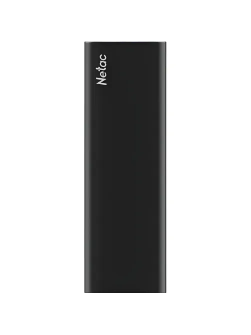 Портативный SSD Netac 250Gb/USB-C/EXT/Black (NT01ZSLIM-250G-32BK)