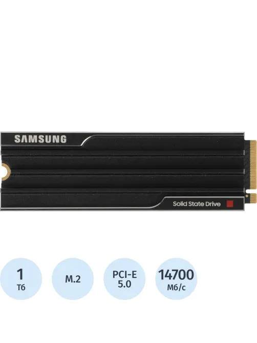 SSD накопитель SAMSUNG 9100 PRO 1Tb, PCI-E Gen5.0 x4 (MZ-VAP1T0CW)