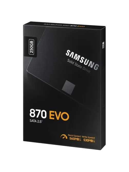 SSD накопитель Samsung 870 EVO MZ-77E250B 250GB 2.5(MZ-77E250B/EU)