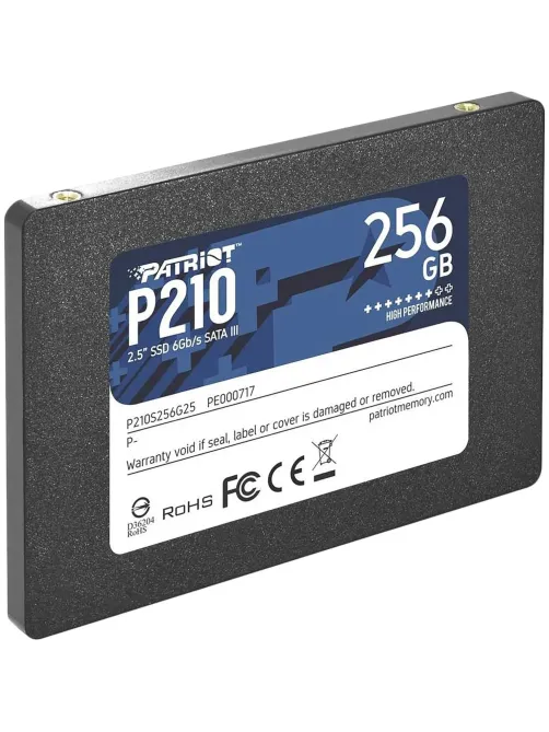 SSD накопитель Patriot P210 SATA III 256Gb 2.5(P210S256G25)