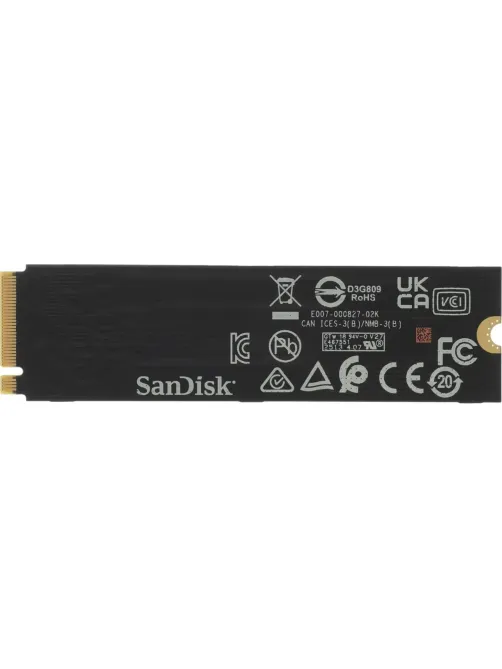 SSD накопитель WD Black SN7100 1ТБ, M.2, PCIe4x4, NVMe, M.2 (wds100t4x0e)