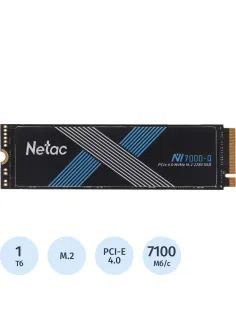 SSD накопитель Netac PCIe 4.0 x4 1TB NT01NV7000Q-1T0-E4X NV7000Q M.2 2280