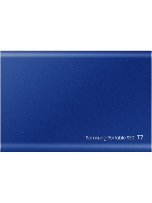 Портативный SSD Samsung T7, 2Tb, Indigo Blue (MU-PC2T0H/WW)