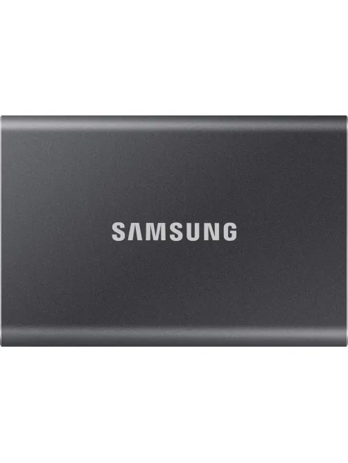 Портативный SSD Samsung T7, 2Tb, Titan Gray (MU-PC2T0T/WW)