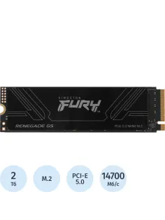 SSD накопитель Kingston PCIe 5.0 x4 2TB SFYR2S/2T0 Fury Renegade M.2 2280