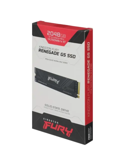 SSD накопитель Kingston PCIe 5.0 x4 2TB SFYR2S/2T0 Fury Renegade M.2 2280