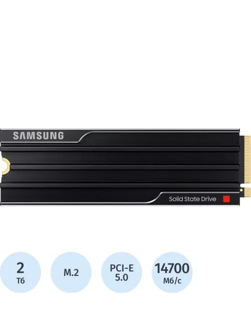SSD накопитель Samsung PCIe 5.0 x4 2TB MZ-VAP2T0CW 9100 Pro M.2 2280