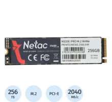 SSD накопитель Netac SSD N930E (NT01N930E-256G-E4X)256GB/PCIe 3x4/M.2 2280