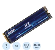 SSD накопитель Kingspec PCIe 3.0 x4 1TB NX-1TB M.2 2280 0.9 DWPD