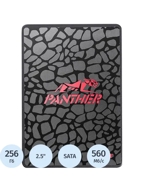 SSD накопитель Apacer Panther AS350 256GB 2.5, SATA(AP256GAS350-1)
