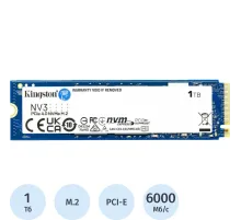 SSD накопитель  Kingston 1Tb, M.2 2280, PCIe4.0x4, 3D TLC(SNV3S/1000G) ОЕМ