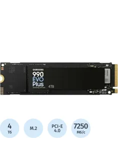 SSD накопитель Samsung 990 EVO plus 4Tb M.2 PCI-E 4.0x4 (MZ-V9S4T0BW)