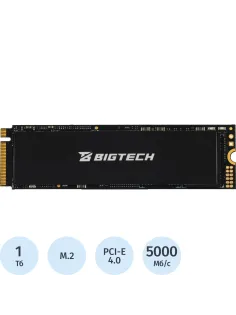 SSD накопитель BigTech M.2 PCIex4 gen4 1Tb, R/W 5000/4500Мб/с(BSDS1000M4E)