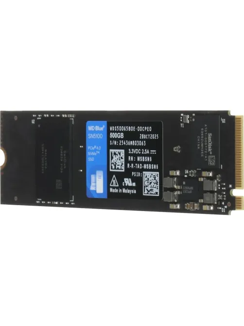 SSD накопитель WD Green SN5100 M2.2280 PCIe 4.0 500Gb(WDS500G5B0E)