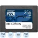 SSD накопитель Patriot P220 256Gb, 2.5, SATA(P220S256G25)