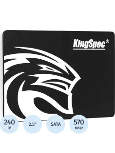 SSD накопитель Kingspec SATA-III 240GB P4-240 2.5