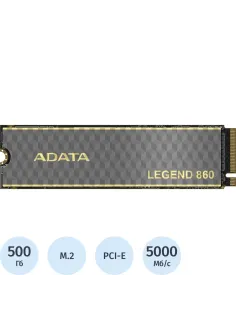SSD накопитель ADATA LEGEND 860 500GB M.2 PCIe4.0x4(SLEG-860-500GCS)