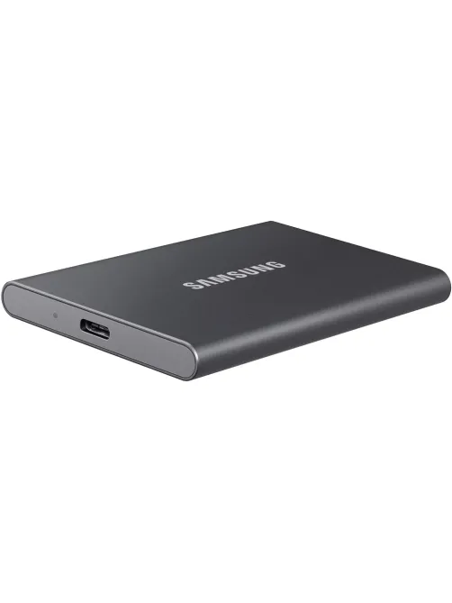 Портативный SSD Samsung T7, 2Tb, Titan Gray (MU-PC2T0T/WW)