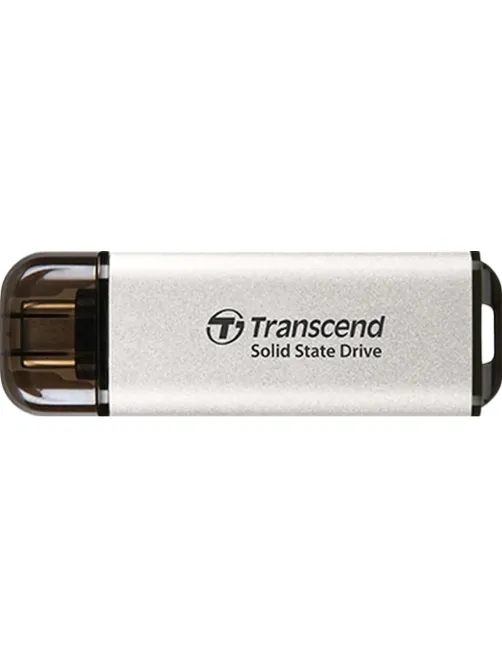 Портативный SSD Transcend ESD300 (TS512GESD300S) 512GB/USB 3.2/серебр