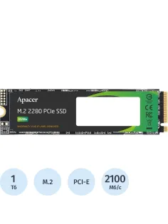 SSD накопитель Apacer SSD AS2280P4X 1TB M.2 PCIe3x4(AP1TBAS2280P4X-1)