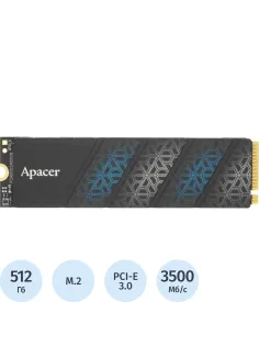 SSD накопитель Apacer AS2280P4U PRO 512Gb G3x4(AP512GAS2280P4UPRO-1)