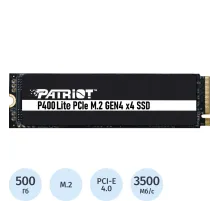 SSD накопитель Patriot P400 Lite 500GB M.2 2280 PCle4x4(P400LP500GM28H)