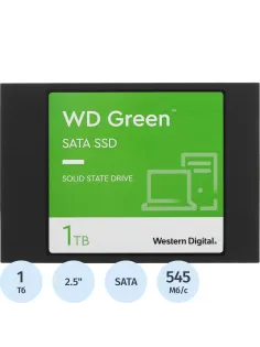 SSD накопитель WD Green 2,5' SATA 1Tb(WDS100T3G0A)