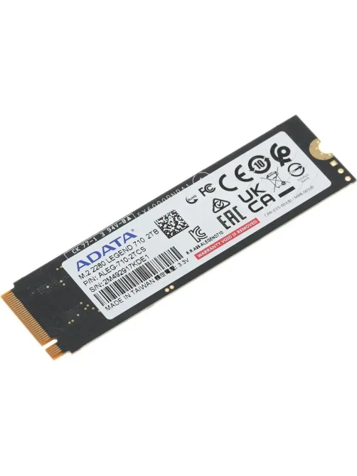 SSD накопитель A-Data PCIe 3.0 x4 2TB ALEG-710-2TCS Legend 710 M.2 2280