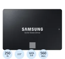 SSD накопитель Samsung 870 EVO MZ-77E250B 250GB 2.5(MZ-77E250B/EU)